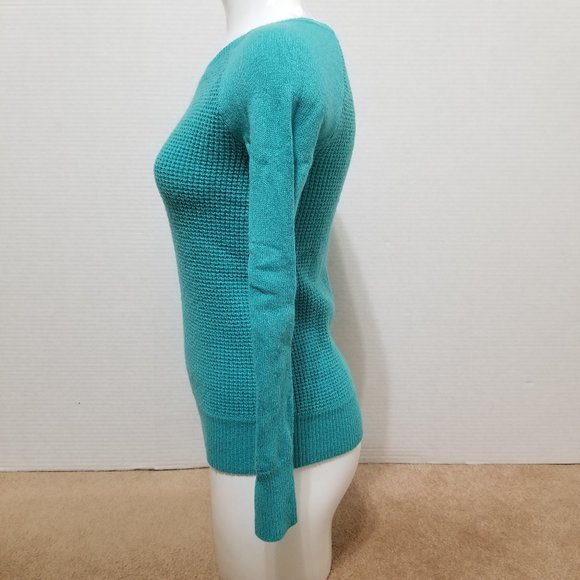 J.Crew sweater XS Factory Warmspun Waffle Crewneck pullover knit - Picture 2 of 13
